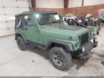  Salvage Jeep Wrangler