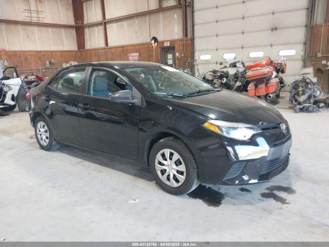  Salvage Toyota Corolla