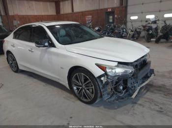  Salvage INFINITI Q50