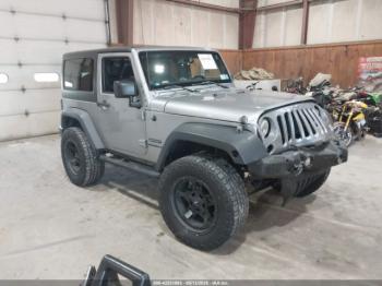 Salvage Jeep Wrangler
