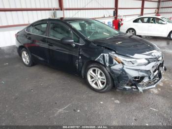  Salvage Chevrolet Cruze
