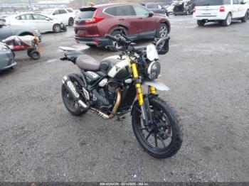  Salvage Triumph Motorcycle Scrambler