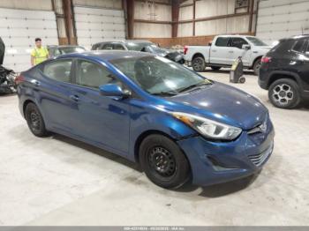  Salvage Hyundai ELANTRA