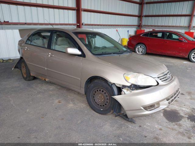  Salvage Toyota Corolla