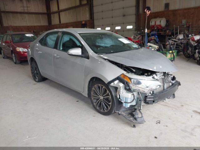  Salvage Toyota Corolla