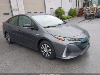  Salvage Toyota Prius Prime