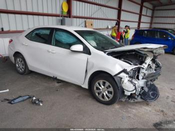  Salvage Toyota Corolla