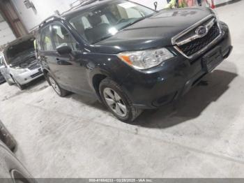  Salvage Subaru Forester