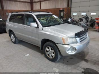  Salvage Toyota Highlander