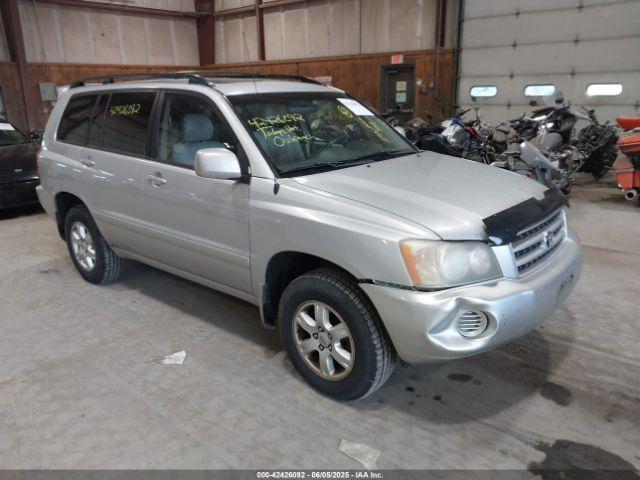  Salvage Toyota Highlander