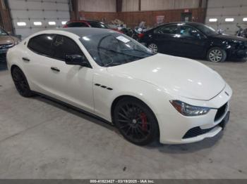  Salvage Maserati Ghibli