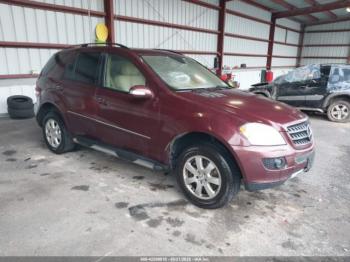 Salvage Mercedes-Benz M-Class