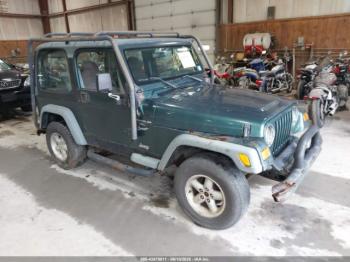  Salvage Jeep Wrangler