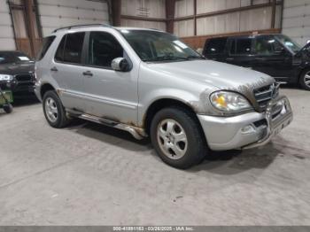  Salvage Mercedes-Benz M-Class