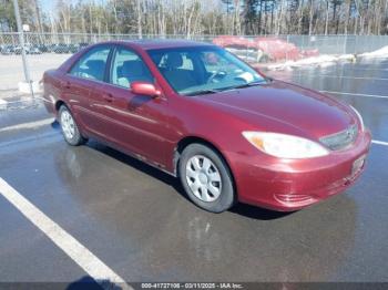  Salvage Toyota Camry