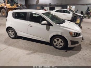  Salvage Chevrolet Sonic