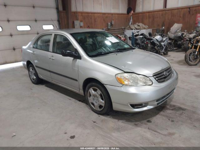  Salvage Toyota Corolla