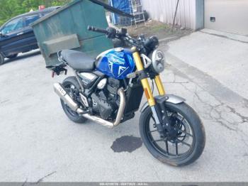  Salvage Triumph Motorcycle Speed