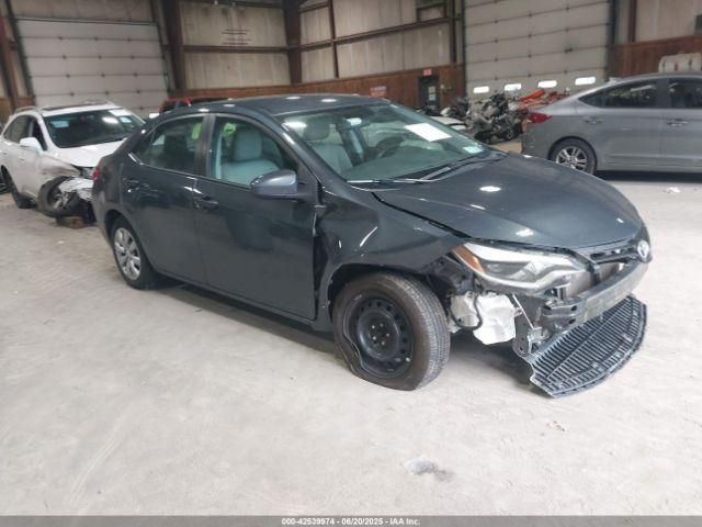  Salvage Toyota Corolla