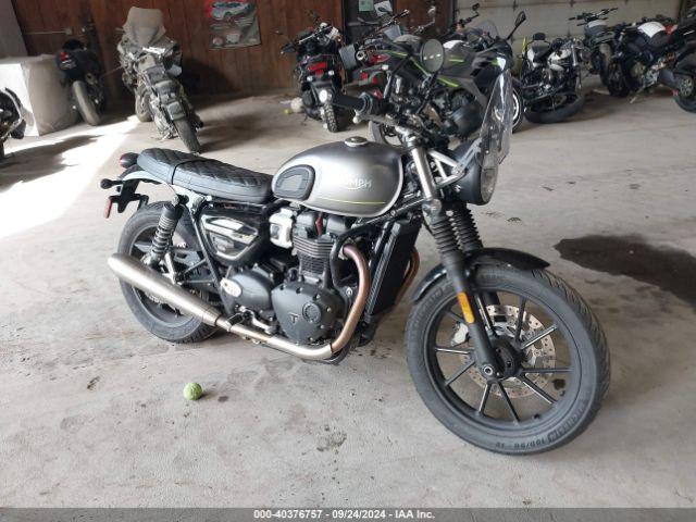 Salvage Triumph Motorcycle Speed Twin