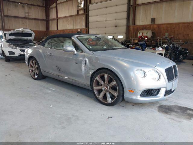  Salvage Bentley Continental Gtc
