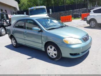  Salvage Toyota Corolla