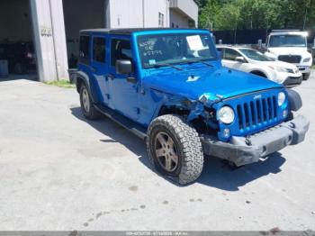  Salvage Jeep Wrangler
