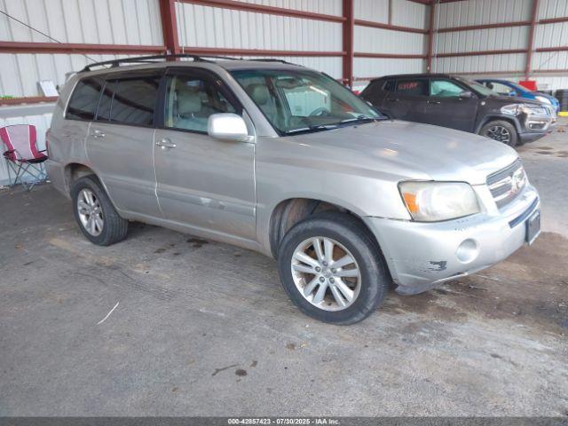 Salvage Toyota Highlander