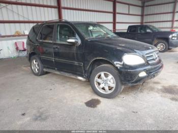  Salvage Mercedes-Benz M-Class