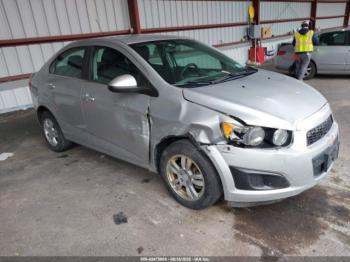  Salvage Chevrolet Sonic