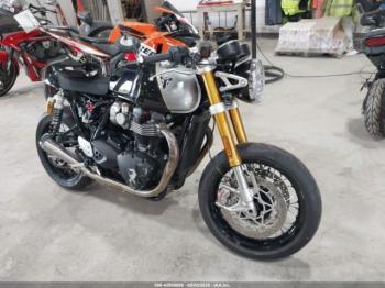  Salvage Triumph Motorcycle Thruxton