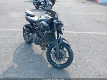  Salvage Yamaha Fz07