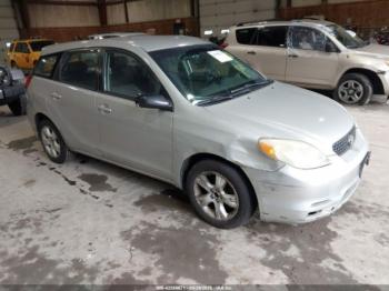  Salvage Toyota Matrix