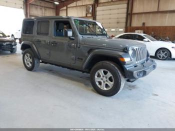  Salvage Jeep Wrangler
