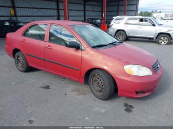  Salvage Toyota Corolla
