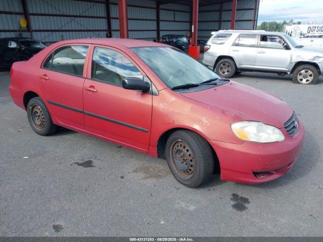 Salvage Toyota Corolla