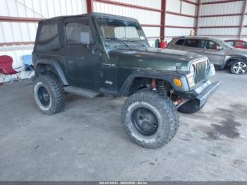  Salvage Jeep Wrangler