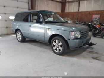  Salvage Land Rover Range Rover