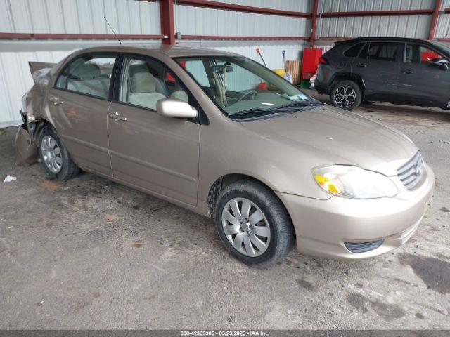  Salvage Toyota Corolla
