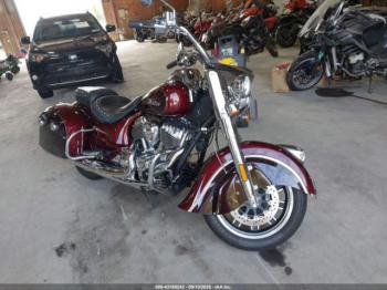  Salvage Indian Motorcycle Co Springfield