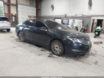  Salvage Lincoln MKZ