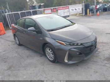  Salvage Toyota Prius Prime