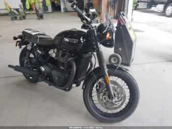  Salvage Triumph Motorcycle Bonneville