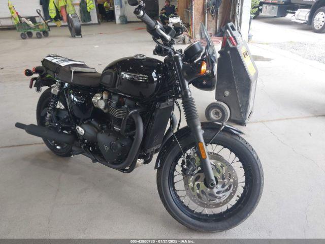  Salvage Triumph Motorcycle Bonneville