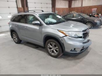  Salvage Toyota Highlander