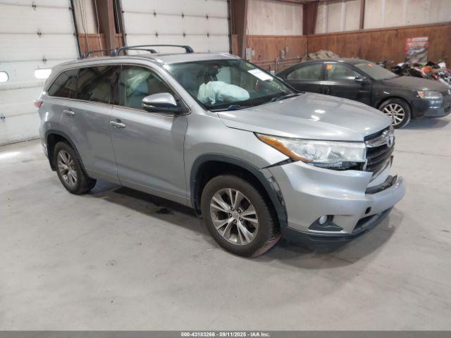  Salvage Toyota Highlander