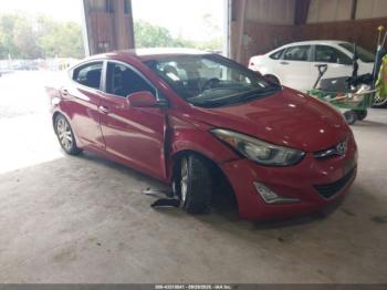  Salvage Hyundai ELANTRA