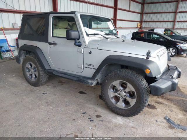  Salvage Jeep Wrangler