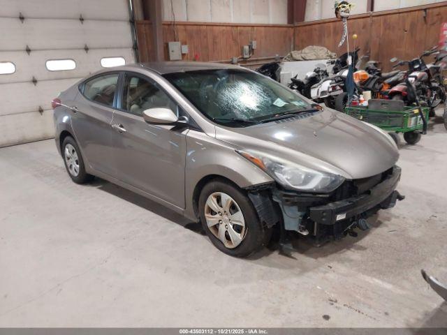  Salvage Hyundai ELANTRA
