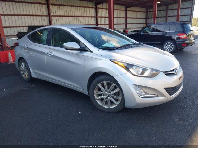  Salvage Hyundai ELANTRA